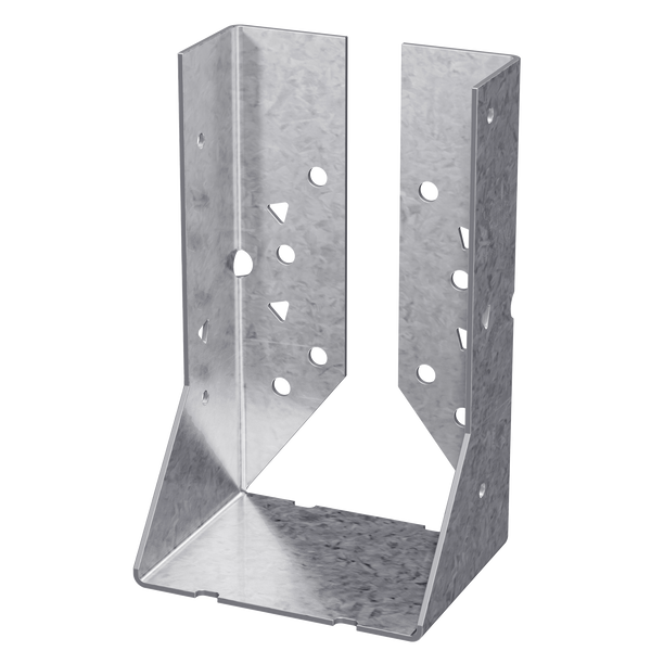 Simpson HUC26-2Z HUC ZMAX Galvanized Face-Mount Concealed-Flange Joist Hanger for Double 2x6