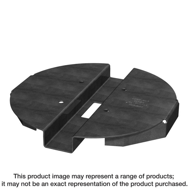 Simpson PBV10 PBV 10-in. Hidden Standoff Post Base for Viga Post