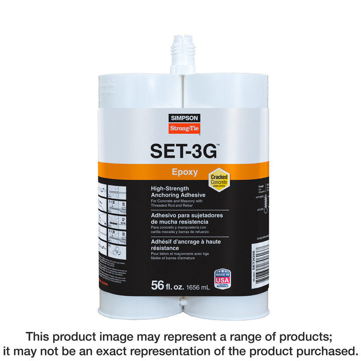 Simpson SET3G56 SET-3G 56-oz. High-Strength Epoxy Adhesive