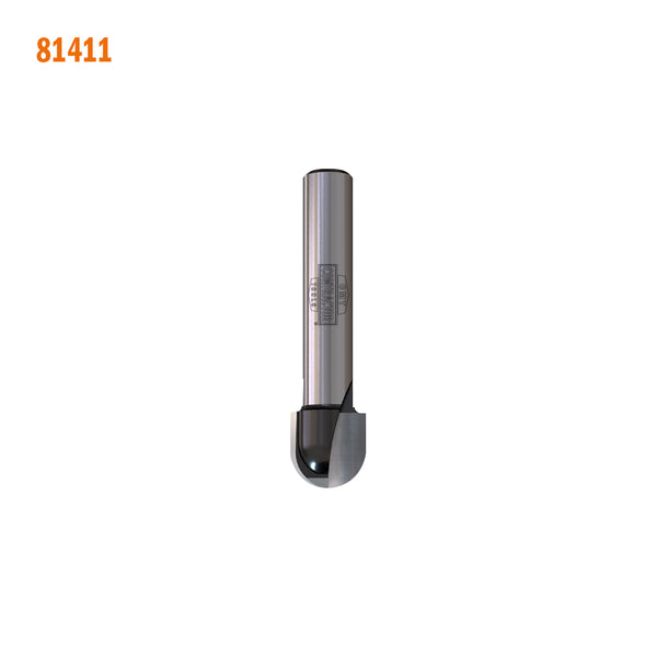 CMT Orange Tools 81408 CMT CONTRACTOR ROUND NOSE BIT D=3/4”x1/2”  R=3/8”  S=1/4”