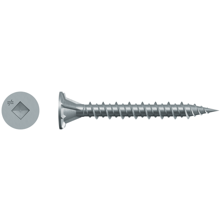 Simpson CB3BLGHL158S CB3BLGHL Fiber-Cement Board Screw Collated — #9 x 1-5/8 in. #3 SQU 1500-Qty