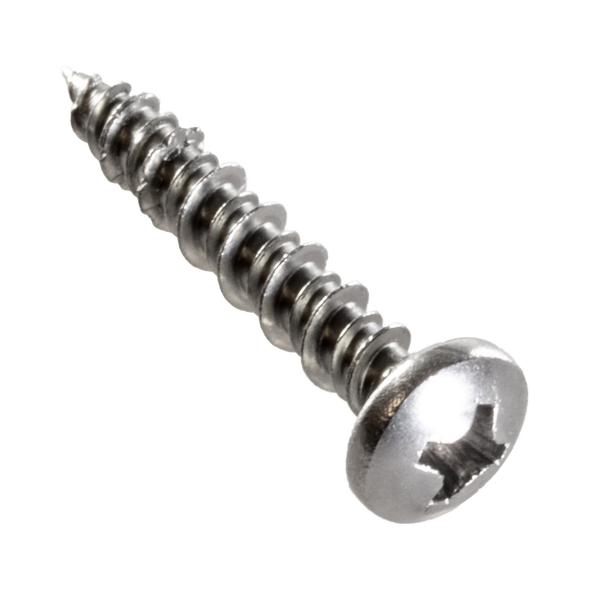 Simpson T08J100PXC Marine Screw, Pan Head — #8 x 1 in. #2 Phillips Drive, Type 316 100-Qty