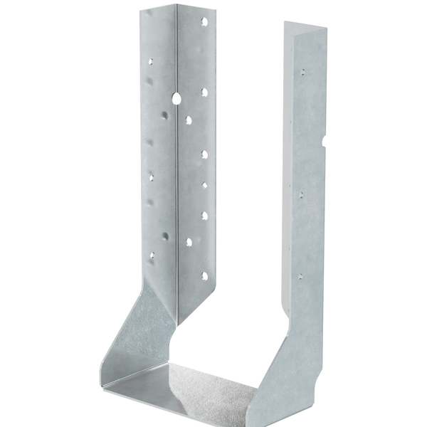 Simpson HUCQ612SS-SDS HUCQ Stainless-Steel Heavy Face-Mount Concealed-Flange Joist Hanger for 6x12 w/ Screws