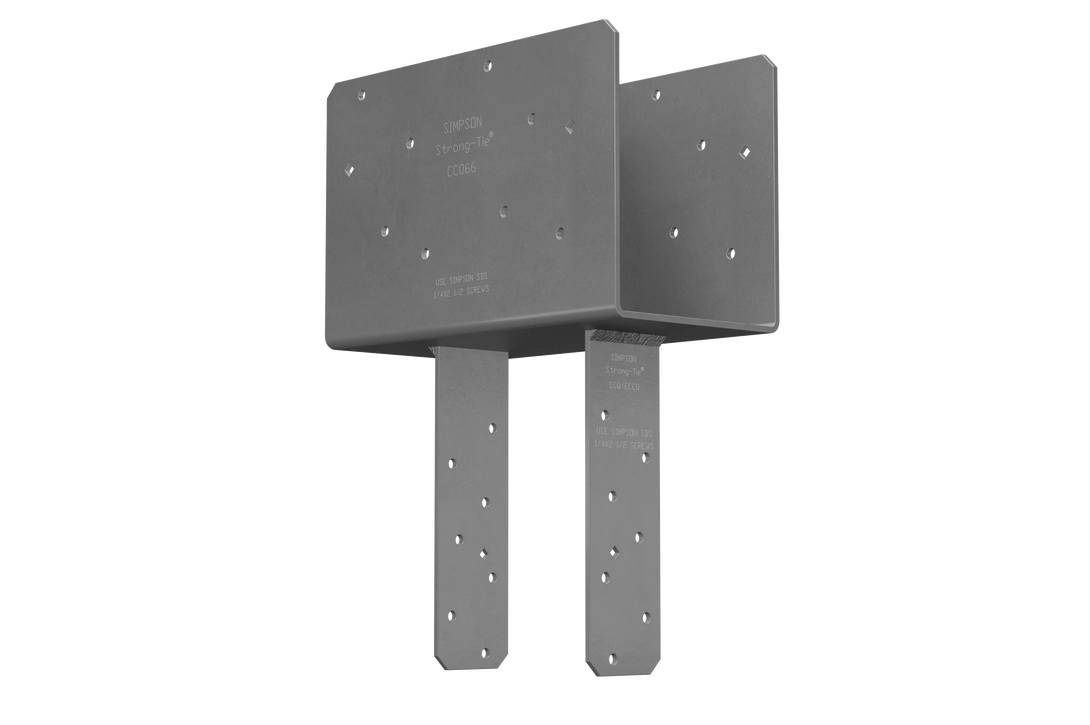 Simpson CCQ68SDS2.5 CCQ Column Cap for 6x Beam, 8x Post with Strong-Drive SDS Screws