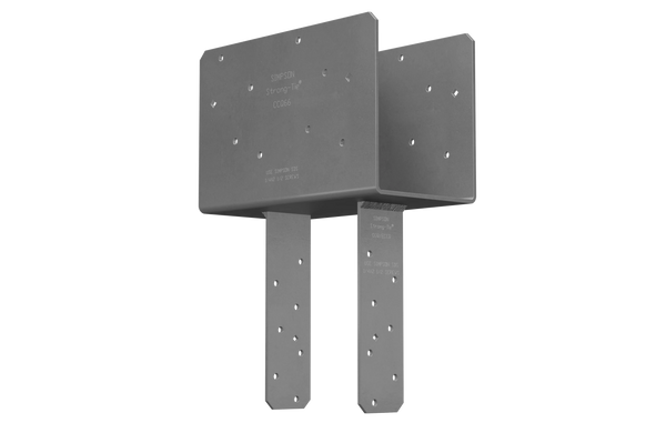 Simpson CCQ68SDS2.5 CCQ Column Cap for 6x Beam, 8x Post with Strong-Drive SDS Screws