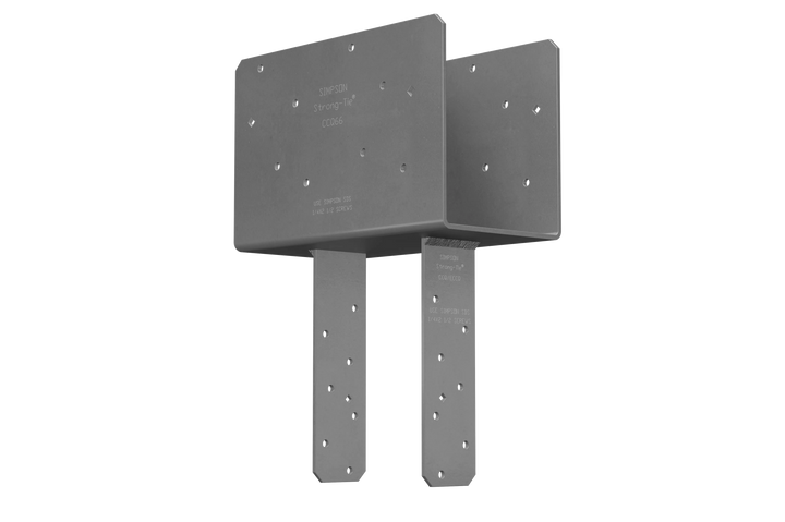 Simpson CCQ68SDS2.5 CCQ Column Cap for 6x Beam, 8x Post with Strong-Drive SDS Screws