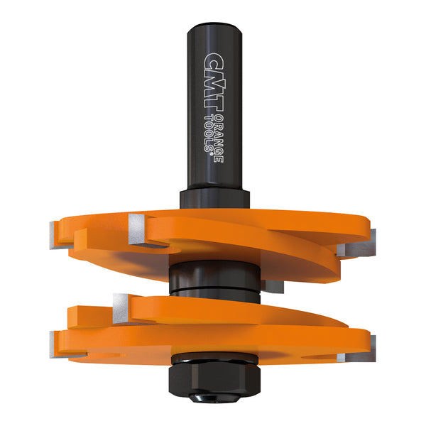 CMT Orange Tools 800.627.11 TENON CUTTING ROUTER BITS  D=3x1-3/8”  S=1/2”