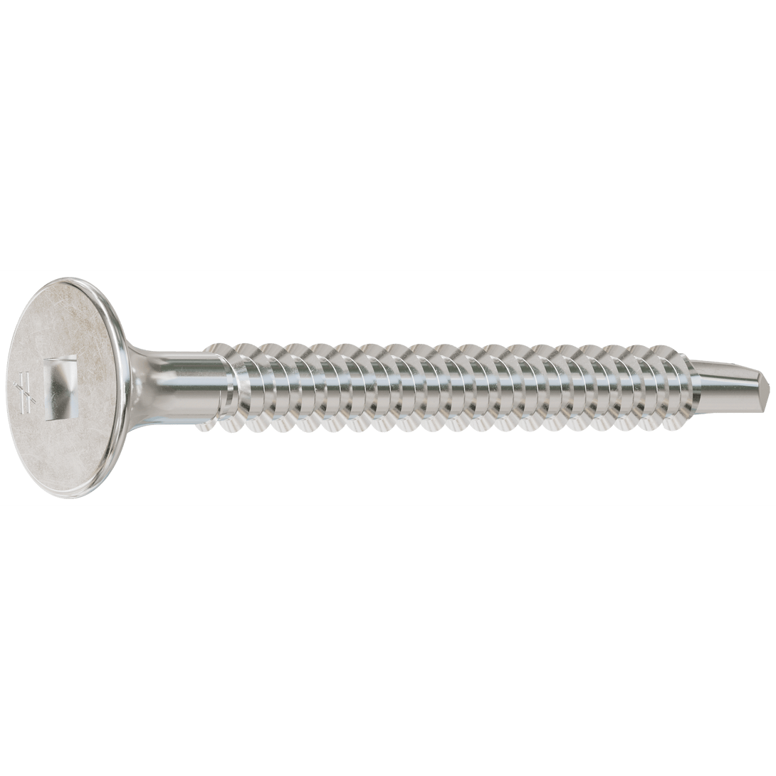 Simpson F08T162WDB Self-Drilling Fiber-Cement Screw — #8 x 1-5/8 in. #2 Square Drive, Type 410 3000-Qty