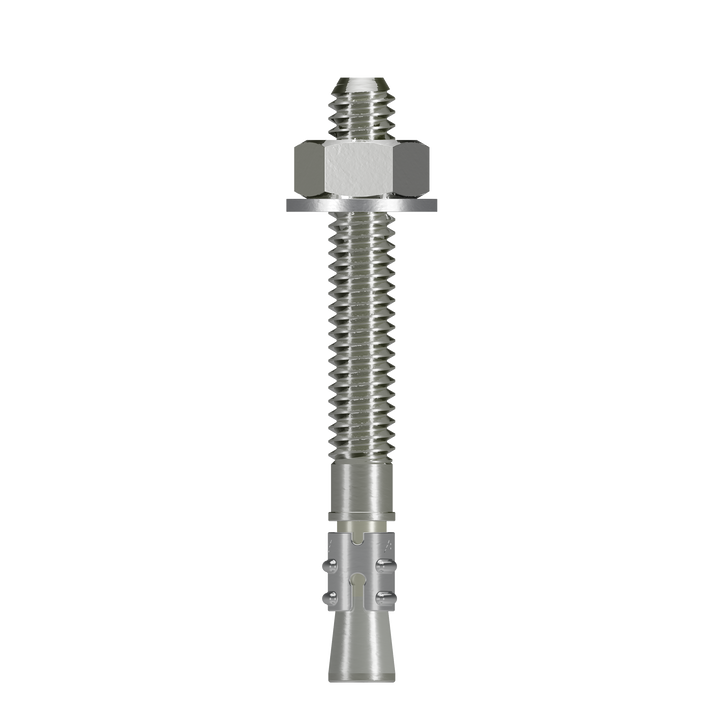 Simpson STB2-252144SS Strong-Bolt 2 — 1/4 in. x 2-1/4 in. Type 304 Stainless-Steel Wedge Anchor 100-Qty