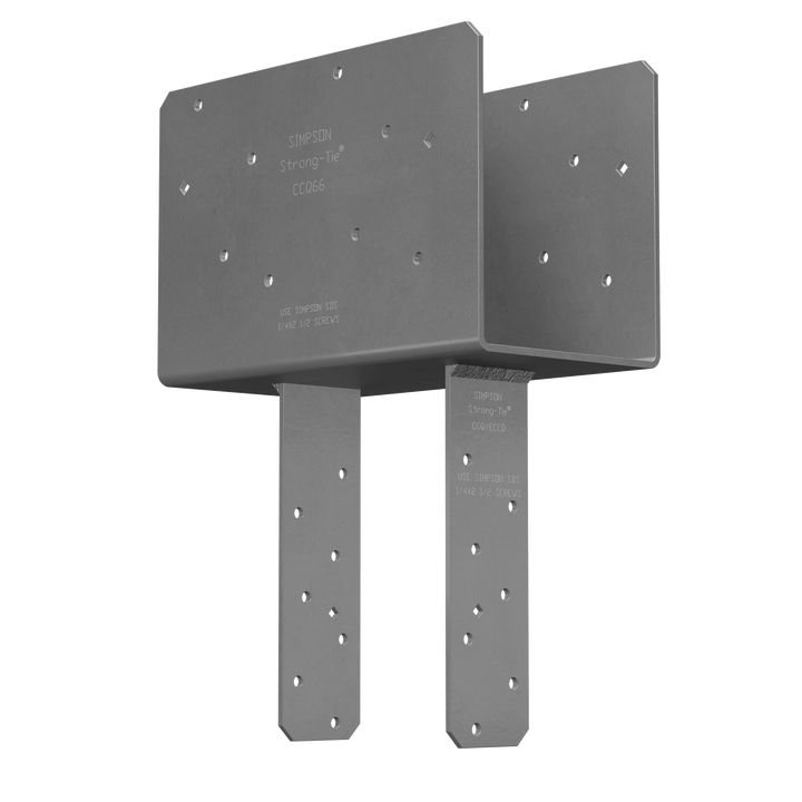 Simpson CCQ66SDS2.5 CCQ Column Cap for 6x Beam, 6x Post with Strong-Drive SDS Screws