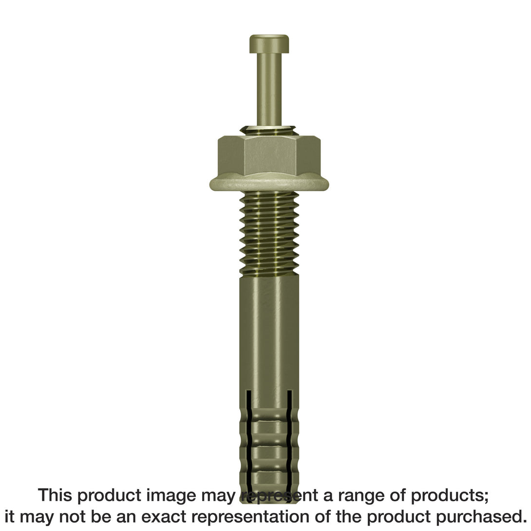 Simpson EZAC37238 Easy-Set 3/8 in. x 2-3/8 in. Pin-Drive Expansion Anchor 50-Qty