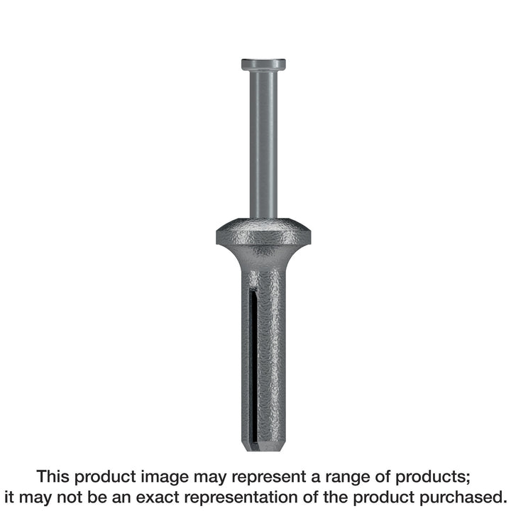 Simpson ZN25100B Zinc Nailon 1/4 in. x 1 in. Pin-Drive Anchor 1500-Qty