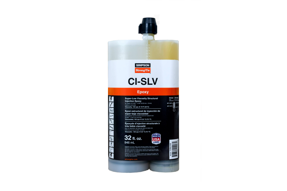 Simpson CISLV32 CI-SLV Super-Low-Viscosity Structural Injection Epoxy 32 oz.