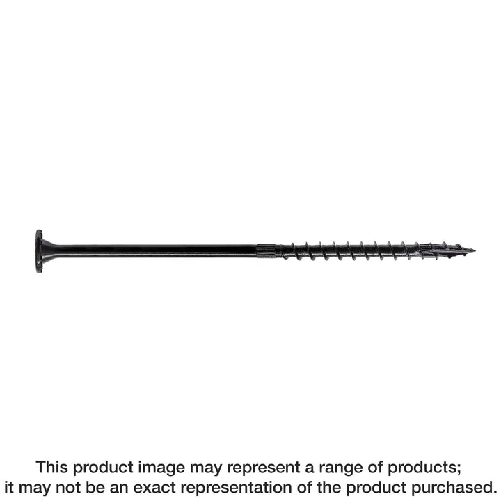 Simpson SDWS19600 Strong-Drive SDWS TIMBER Screw Interior — 0.195 in. x 6 in. E-coat 250-Qty