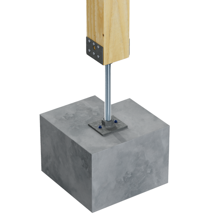 Simpson PPBF44 PPBF Adjustable Porch Post Base for 4x4