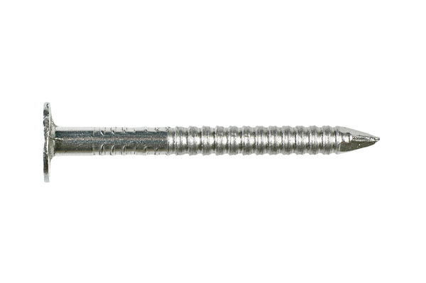 Simpson S410ARNB Roofing Nail, Annular Ring Shank — 1-1/2 in. x .131 in. Type 304 Stainless Steel 25 lb.