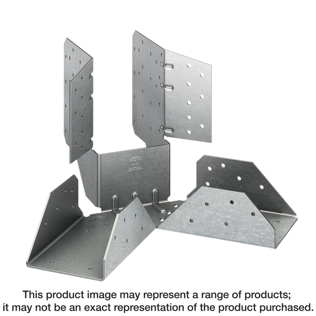 Simpson HHRC44 HHRC Galvanized Hip-Ridge Connector for 4x Ridge, 4x Hip