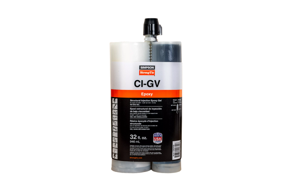 Simpson CIGV32 CI-GV Structural Injection Epoxy Gel 32 oz.