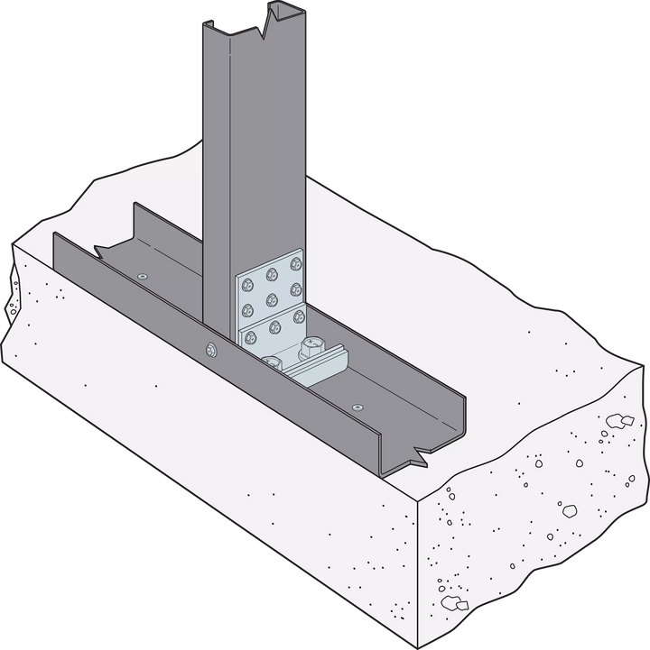 Simpson RCKW3DS-R10 RCKW 3-in. Two-Anchor Kneewall Connector Stiffener Qty-10