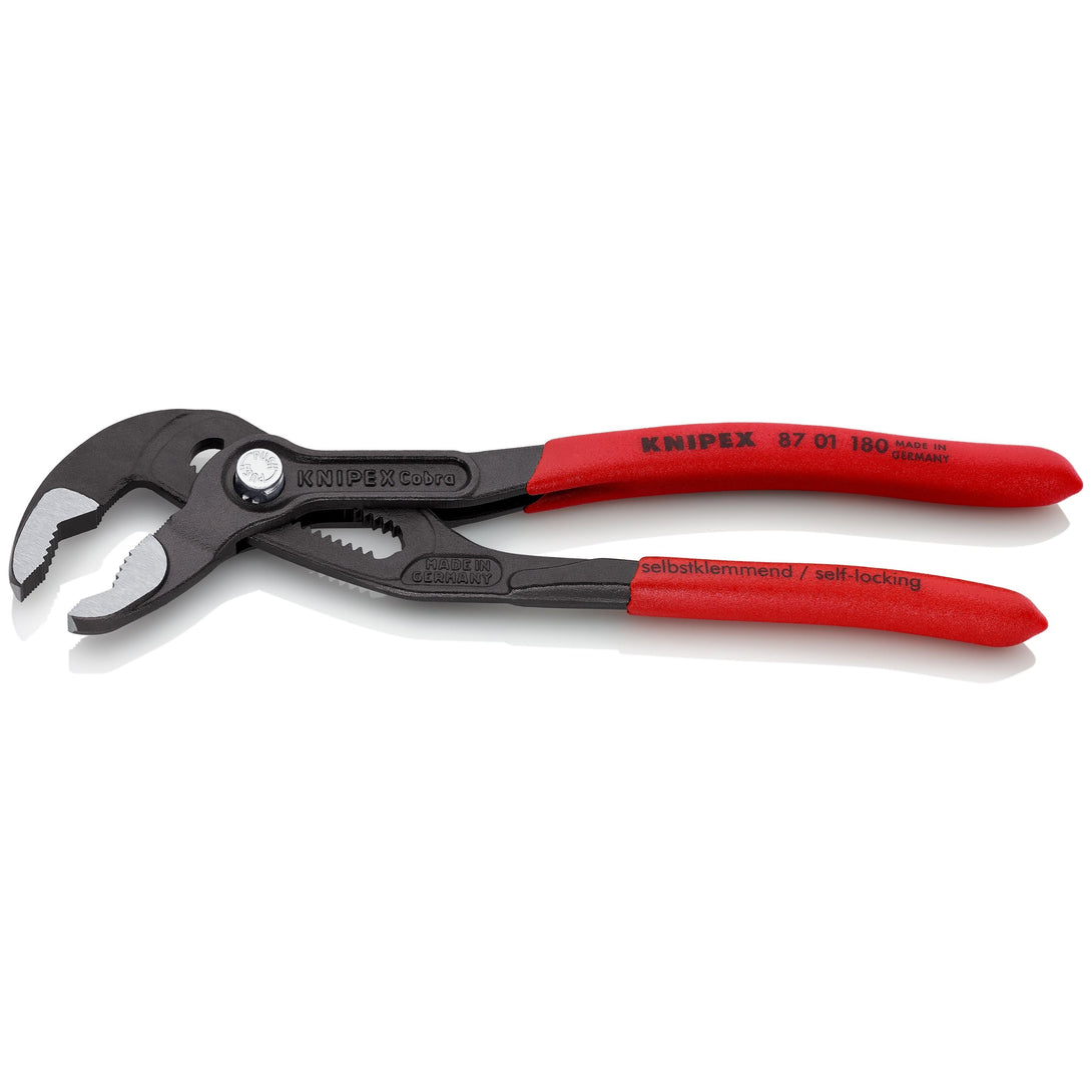 Knipex 87 01 180 7 1/4" Cobra Water Pump Pliers