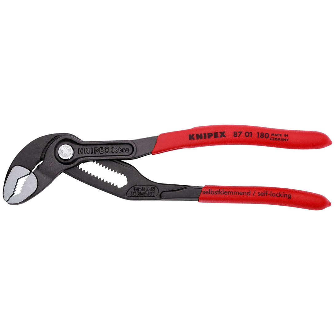 Knipex 87 01 180 7 1/4" Cobra Water Pump Pliers