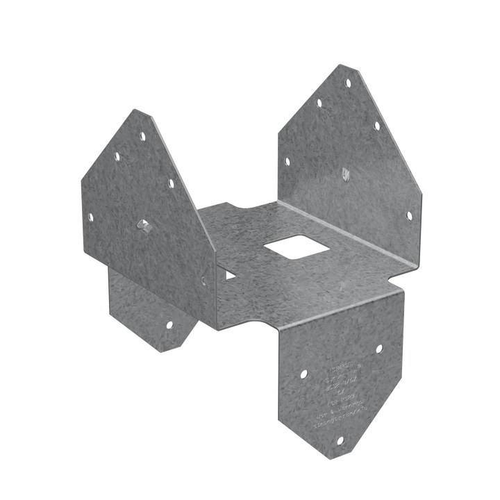 Simpson BCS2-2/4Z BCS ZMAX Galvanized Post Cap for Double 2x Beam, 4x Post