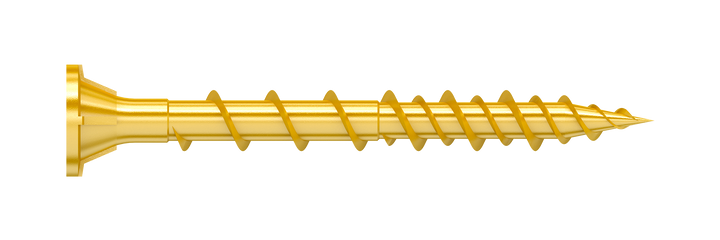 Simpson WSV134S Strong-Drive WSV SUBFLOOR Screw Collated — #9 x 1-3/4 in. T-25, Yellow-Zinc 2000-Qty