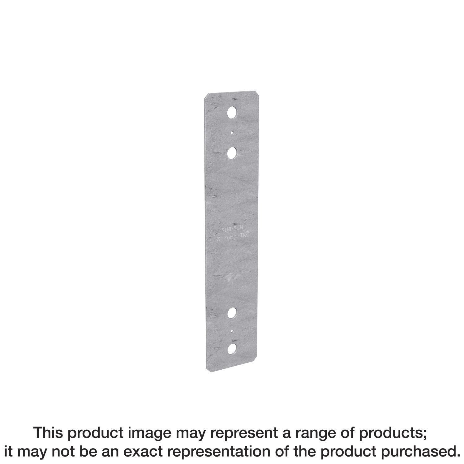 Simpson PS720 PS 6-3/4 in. x 20 in. Hot-Dip Galvanized Piling Strap ...