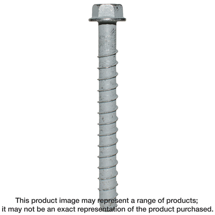 Simpson THDB62612HMG Titen HD 5/8 in. x 6-1/2 in. Mechanically Galvanized Heavy-Duty Screw Anchor 10-Qty