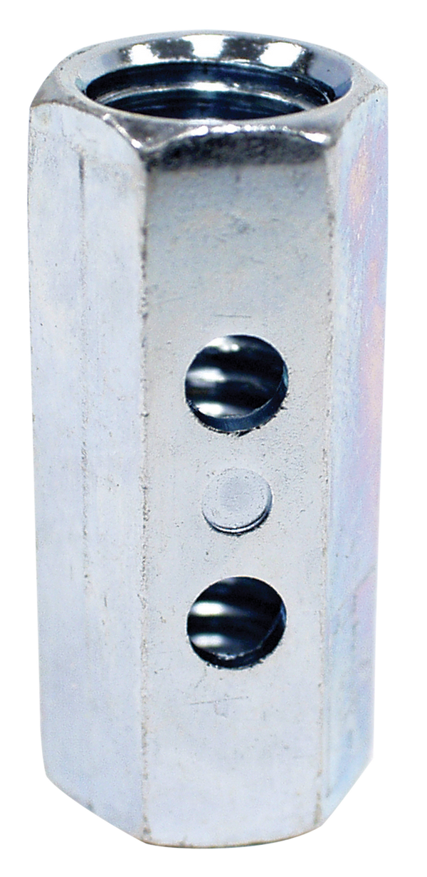 Simpson Strong-Tie CNW1/2 1/2IN COUPLER NUT W/WITNESS HOLE