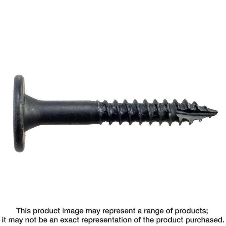 Simpson SDWS25200DBB-R50 Outdoor Accents Structural Wood Screw — .250 in. x 2 in. DB Coating, Black 50-Qty