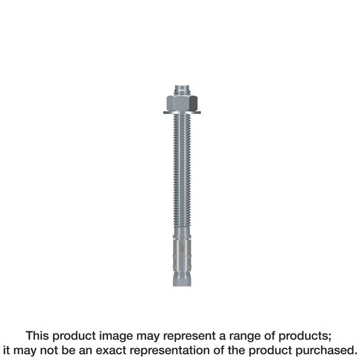 Simpson STB2-751200R5 Strong-Bolt 2 — 3/4 in. x 12 in. Wedge Anchor 5-Qty