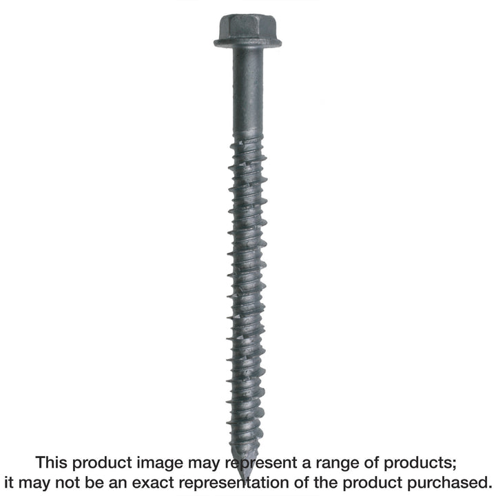 Simpson TTN25334PFSS Titen 1/4 in. x 3-3/4 in. Phillips Flat-Head Stainless-Steel Concrete and Masonry Screw 100-Qty