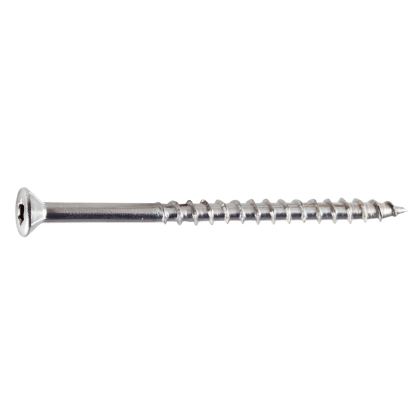 Simpson S12250WP5 Strong-Drive DWP WOOD SS Screw — #12 x 2-1/2 in. T27, Flat Head, Type 305 5 lb.