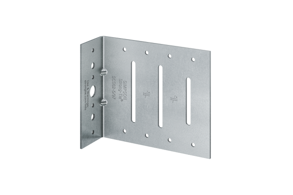 Simpson SCS32-5/97-KT25 SCS 2 in. x 3-1/2 in. x 5 in. 12-Gauge Seismic Bypass Framing Slide Clip w/ Screws 25-Qty