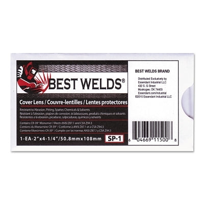 Best Welds SP1 BW 2X4 1/4 70% CR-39 COVER LENS