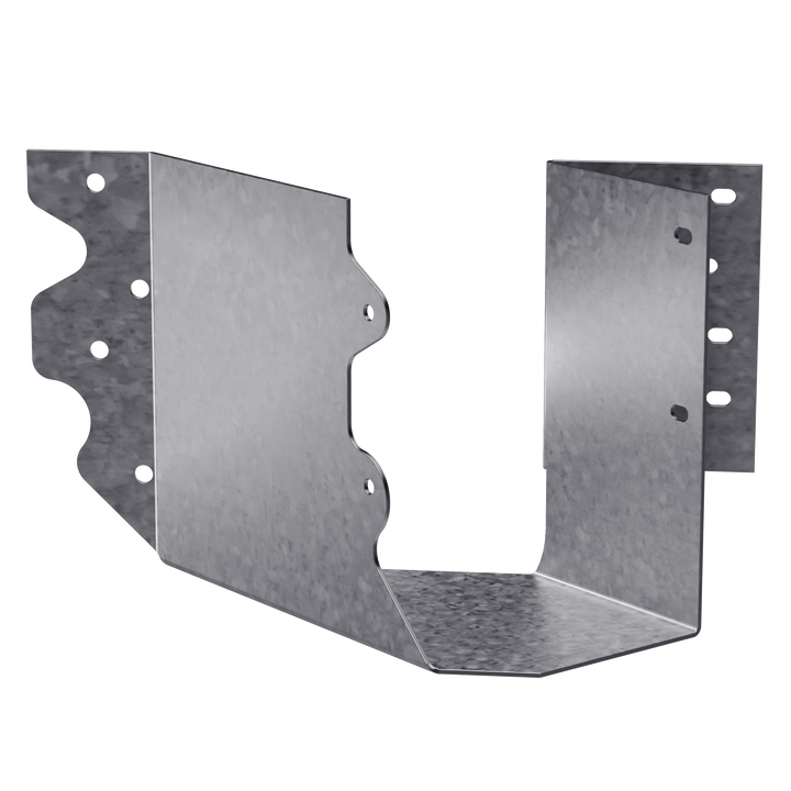 Simpson SUR26-2 SUR Galvanized Joist Hanger for Double 2x6, Skewed Right