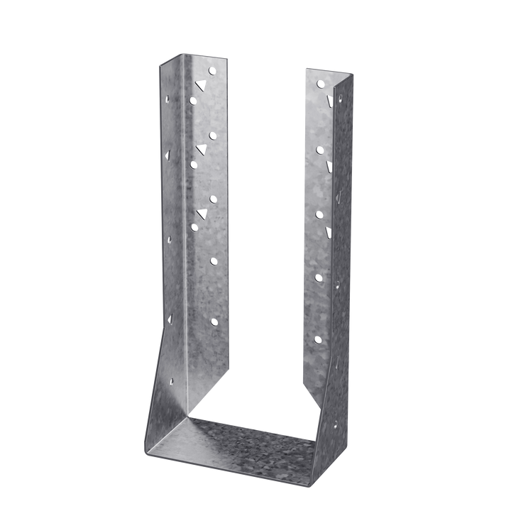 Simpson HUC212-3 HUC Galvanized Face-Mount Concealed-Flange Joist Hanger for Triple 2x12