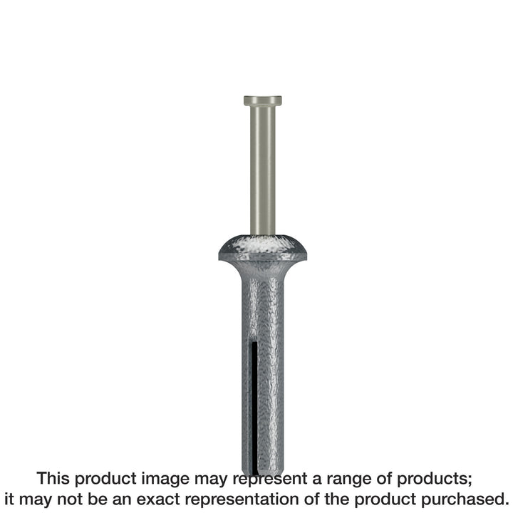 Simpson ZN25114SS Zinc Nailon 1/4 in. x 1-1/4 in. Stainless-Steel Pin-Drive Anchor 100-Qty