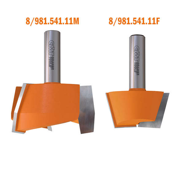 CMT Orange Tools 881.541.11 SOLID SURFACE - CUT & PLUG REPAIR SET D=2-31/64”  d=1-7/8”   S=1/2”