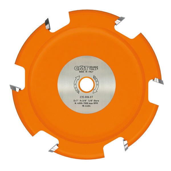 CMT Orange Tools 235.006.07 COVE CUTTER HEAD 7”x5/8’’