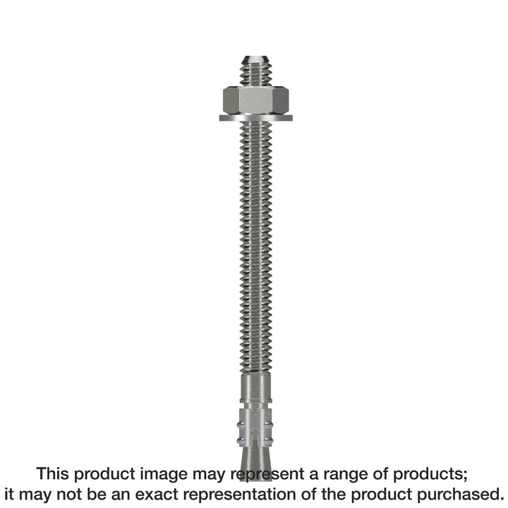 Simpson STB2-253144SS Strong-Bolt 2 — 1/4 in. x 3-1/4 in. Type 304 Stainless-Steel Wedge Anchor 100-Qty