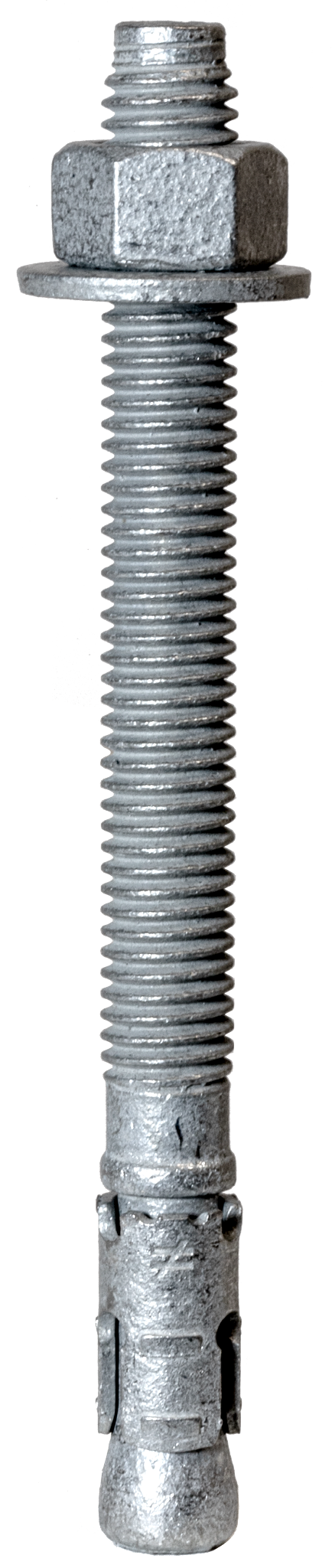 Simpson STB2-25314MGR100 Strong-Bolt 2 — 1/4 in. x 3-1/4 in. Mechanically Galvanized Wedge Anchor 100-Qty