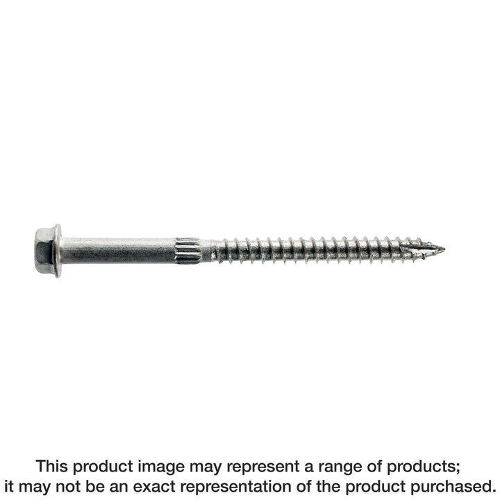 Simpson SDS25312SS-R25 Strong-Drive SDS HEAVY-DUTY CONNECTOR Screw — 1/4 in. x 3-1/2 in. Type 316 25-Qty