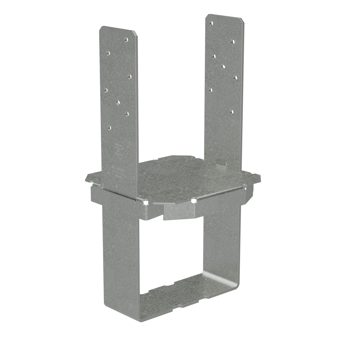 Simpson CBSQ88-SDS2 CBSQ Galvanized Standoff Column Base for 8x8 with SDS Screws