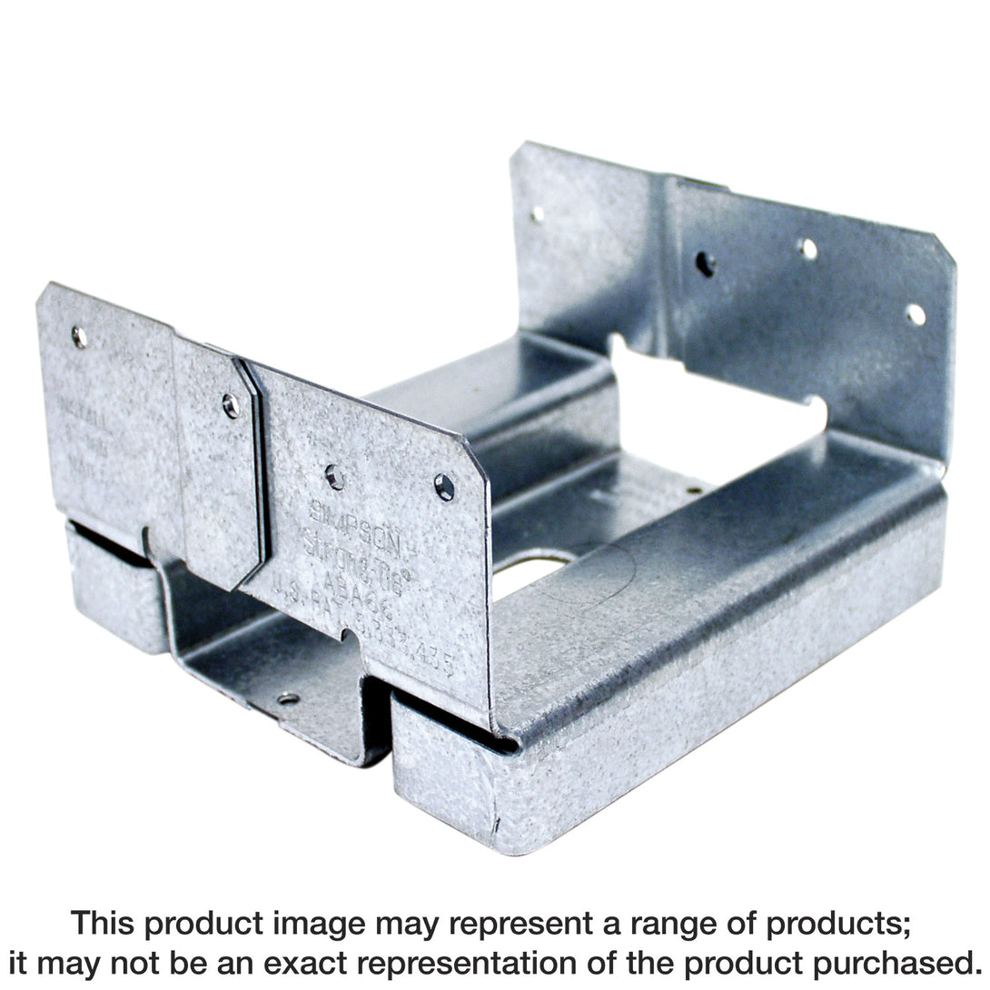 Simpson ABA66Z ABA ZMAX Galvanized Adjustable Standoff Post Base for 6x6