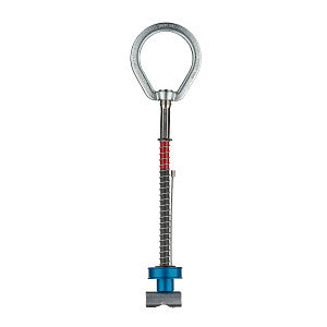Werner A410000XB 3/4in Toggle Bolt Anchor, 2in Swivel D-ring, Blue