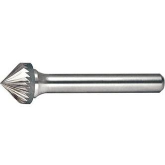 ALFA Tools B71326 SK-9 CARBIDE BURR 90° CONE SINGLE CUT 1/pack