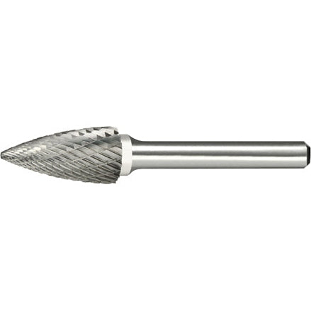 ALFA Tools B71268D SG-15 CARBIDE BURR TREE POINTED DOUBLE CUT 1/pack