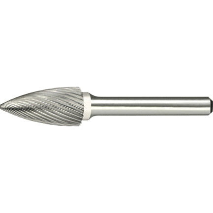 ALFA Tools B71268 SG-15 CARBIDE BURR TREE POINTED SINGLE CUT 1/pack